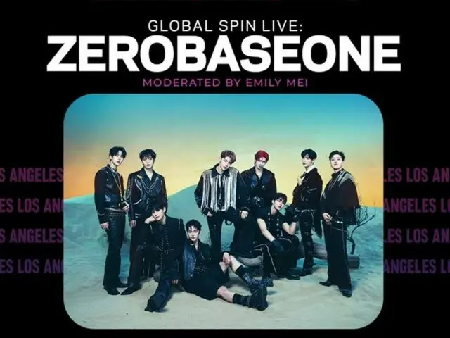 “ZERO BASE ONE” muncul di Museum Grammy AS “Global Spin Live”!