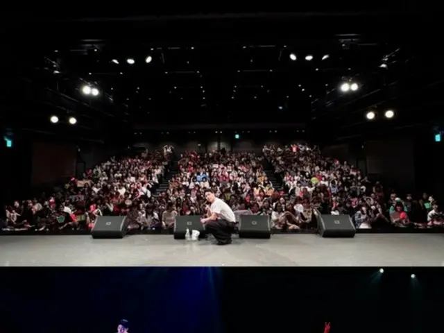 Fanmeeting solo JU-NE "iKON" di Osaka sukses...Popularitasnya memanaskan Osaka