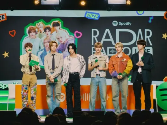 Acara langsung "RADAR Radio Live" pertama "RIIZE" dengan Spotify berakhir dengan sukses besar