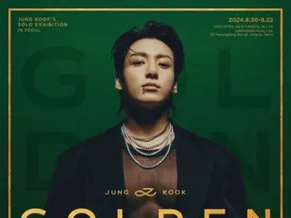 "BTS" JUNG KOOK menduduki peringkat pertama dalam tingkat penjualan awal pameran "GOLDEN: The Moments".