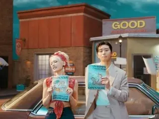 Aktor Park Seo Jun muncul dalam video musik untuk lagu baru Somi "Ice Cream" (termasuk video)