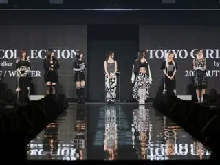 Girl grup baru "MADEIN" muncul sebagai model runway untuk Tokyo Girls Collection