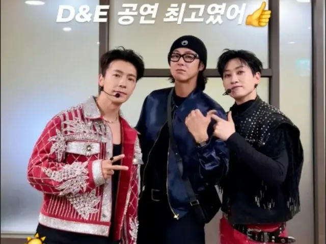 Yunho “TVXQ” (U-KNOW) menonton konser “SUPER JUNIOR-D&E”… “Konser D&E adalah yang terbaik”