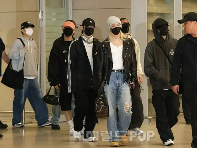 [Foto bandara] "Stray Kids" kembali ke Korea setelah menyelesaikan jadwal luar negeri mereka