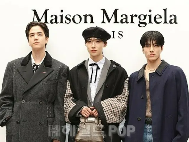 [Foto] "THE BOYZ" Younghoon, New & Eric menghadiri acara pembukaan butik andalan merek fesyen