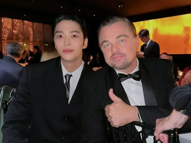 Ro Woon (SF9) merilis dua gambar dengan DiCaprio...Sebuah visual yang menyaingi bintang Hollywood