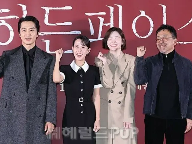 [Foto] Song Seunghon, Cho Yeo Jung, dan Park Jihyon menghadiri pratinjau media dan konferensi pers film "Hidden Fei Su"