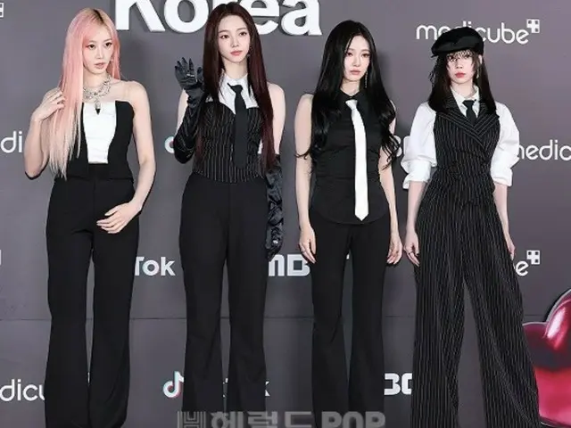 [Foto] "aespa" menghadiri acara karpet merah "TikTok Awards KOREA"... Visual terkuat