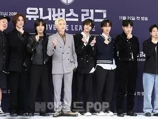 [Foto] Jay Park & "BTOB" Changsub & "GOT7" Yugyeom & "NCT" Ten & Yangyang & "UNIVERSE"
 MC dan sutradara ``LEAGUE''...Jangan lewatkan siaran ini!