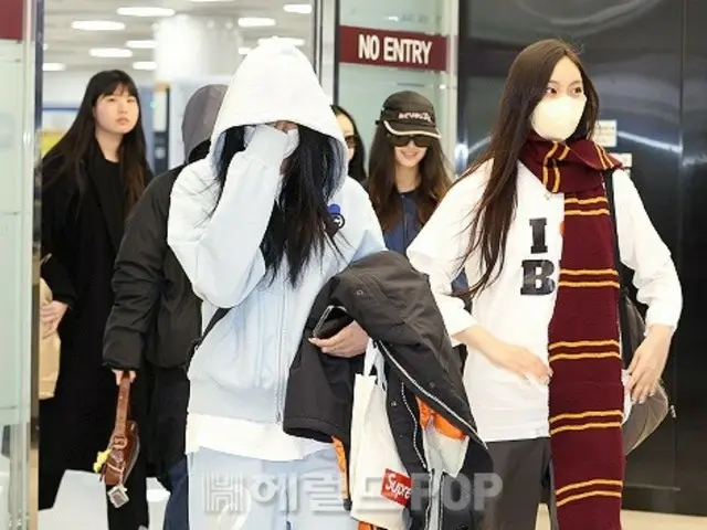 [Foto bandara] "NewJeans" kembali ke Korea setelah menyelesaikan jadwal mereka di Jepang