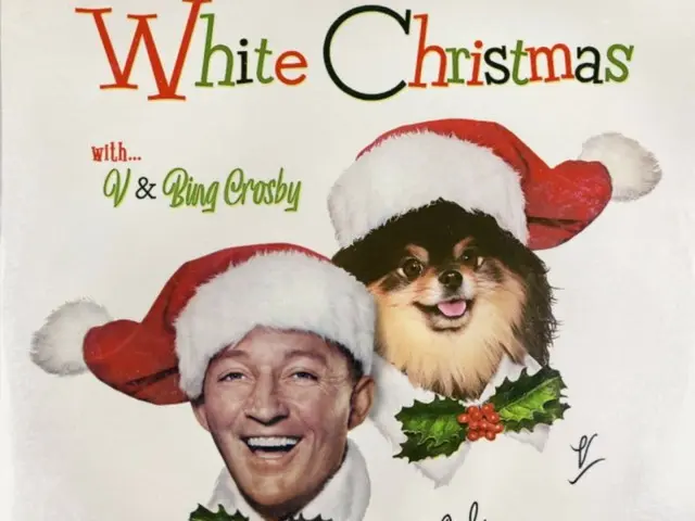 "BTS" V merilis bagian dari sumber suara "White Christmas (with V of BTS)" dengan Bing Crosby...Menafsirkan ulang lagu Natal legendaris
 ng