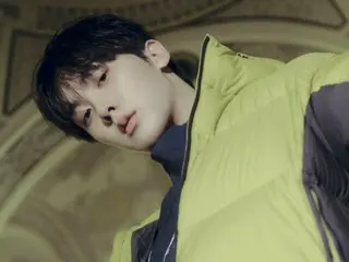 ``ASTRO'' YOON SANHA memamerkan pesonanya yang menyegarkan dan berjiwa bebas