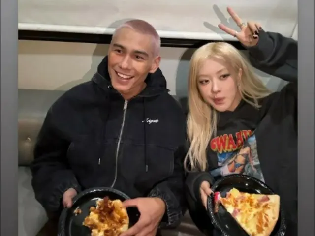 Rosé BLACKPINK pergi kencan pizza dengan Evan Mock...Bruno Mars mungkin cemburu haha