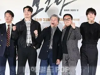 [Foto] Song Joong Ki, Lee HeeJun, Kwon Hea Hyo, dan lainnya menghadiri pratinjau media dan konferensi pers film "Bogotá"