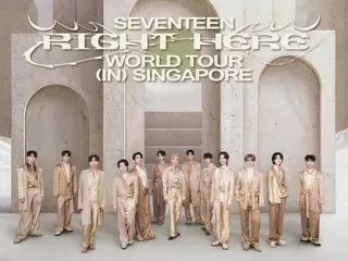 "SEVENTEEN" mengadakan acara pencahayaan khusus pertama K-POP di Marina Bay Sands di Singapura