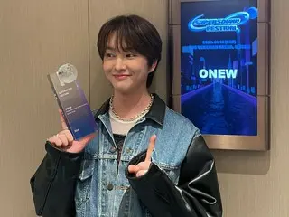 Onew “SHINee” memenangkan Hadiah Utama “Kategori Artis Solo Pria” di “2024 SUPERSOUND FESTIVAL”