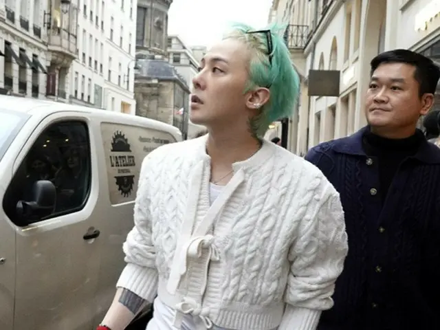 G-DRAGON "BIGBANG" mengungkap kehidupan sehari-harinya di Paris setelah bertransformasi menjadi rambut mint