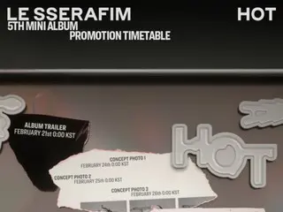 "LE SSERAFIM" merilis jadwal... Comeback "Hot" pada tanggal 14 Maret (video disertakan)