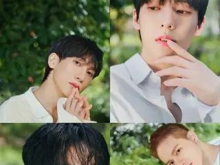 Eunkwang, Minhyuk, Hyung Sik, dan Peniel BTOB merilis foto konsep tambahan untuk album baru mereka "BTODAY"