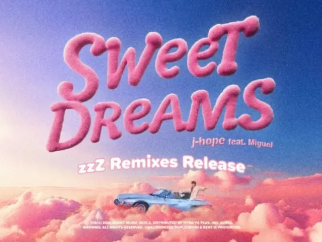 J-HOPE BTS akan merilis album remix "Sweet Dreams" pada tanggal 11...6 lagu disertakan