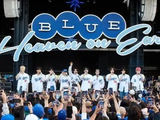 "TREASURE" mengguncang Stadion Dodger... menampilkan penampilan luar biasa di "Malam Warisan Budaya Korea"