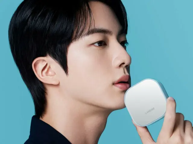 Produk baru Laneige yang menampilkan JIN BTS, menempati posisi pertama di Olive Young