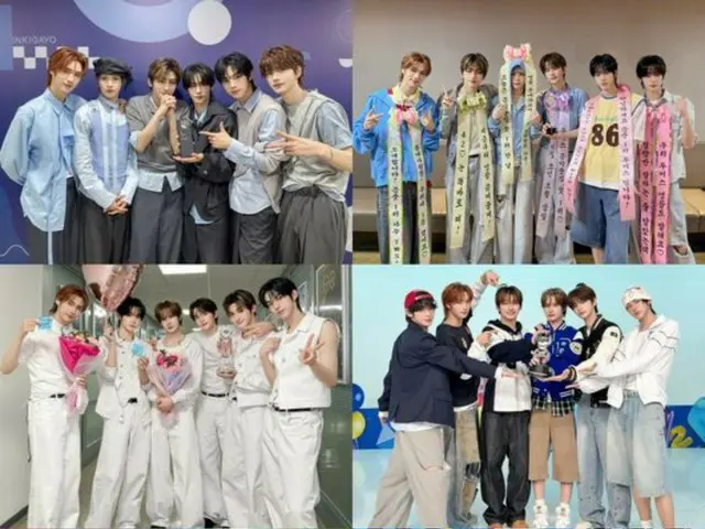 "TWS" dan "SBS Inkigayo" juga menduduki peringkat pertama, menjadi bintang Grand Slam pertama tahun 2025... "Juara enam kali" di acara musik All-Kill