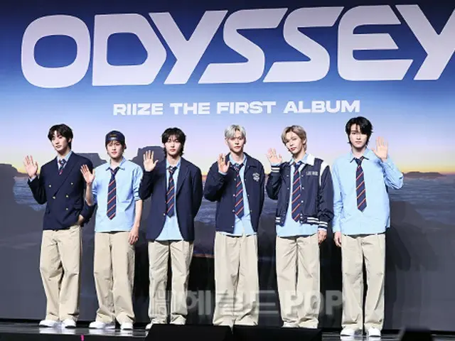 [Foto] RIIZE menggelar showcase untuk merayakan perilisan album lengkap pertama mereka, ODYSSEY!