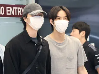 [Foto Bandara] "NCT 127" kembali ke Korea setelah tampil di Tokyo Dome
