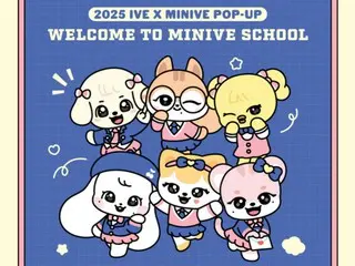 “IVE” membuka toko pop-up untuk karakter resmi “MINIVE”