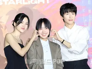 [Foto] Kim TaeRi dan Hong Kyung menghadiri pratinjau pers dan konferensi pers untuk film animasi Korea pertama Netflix, "You Are in That Star."