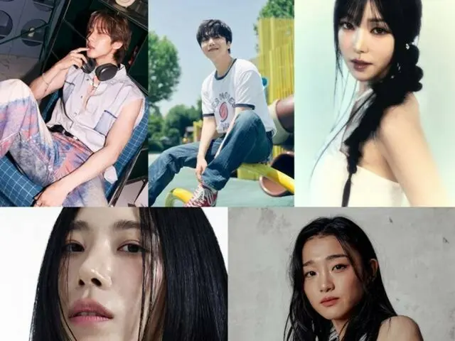 Hui & Jinho PENTAGON, Yuju (GFRIEND), dan lainnya bergabung dengan para master program audisi baru "B: MY BOYZ"