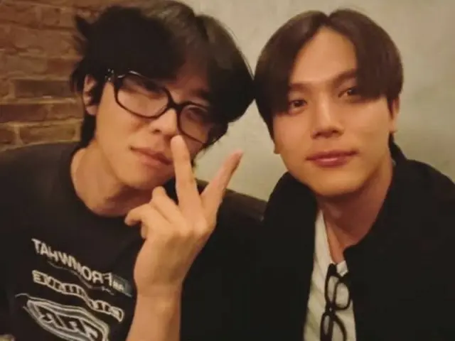 Choi Jeong Hyup merilis foto dirinya bersama Nakagawa Taishi... "Reuni yang tak terduga~"