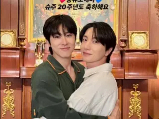 Yunho (U-KNOW) & Lee Teuk, pelukan hangat para pemimpin... "TVXQ" & "SUPER JUNIOR", Selamanya