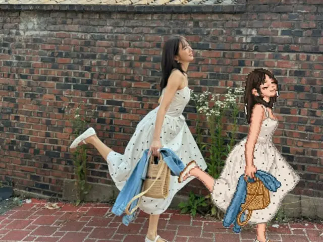 Yoon Eun Hye tergila-gila bermain dengan piksel... Bahkan AI mengenali wajah bayinya