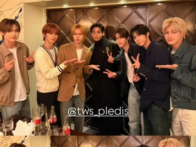 V BTS, visual paling bersinar di antara grup junior TWS