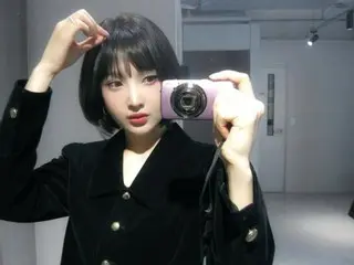 JOY Red Velvet mengubah penampilannya dengan potongan rambut bob