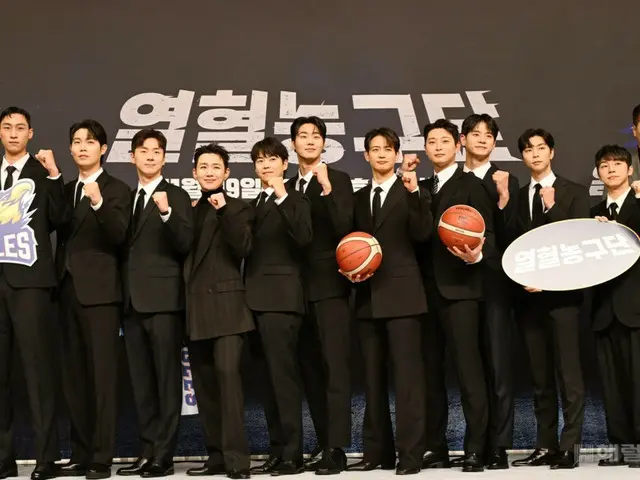 [Foto] Minho SHINee, Johnny NCT dan lainnya menghadiri presentasi produksi "Hot Blooded Basketball Team" SBS... "Fighting!"