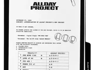ALLDAY PROJECT akan comeback pada tanggal 8 Desember dengan merilis EP pertama mereka "ALLDAY PROJECT"