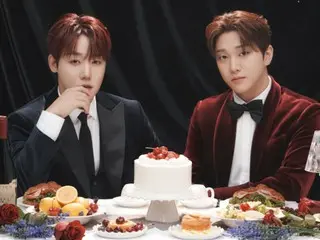 Changjun dan Juchan Golden Child merilis poster fan meeting kedua... Sebuah perayaan akhir tahun yang istimewa.