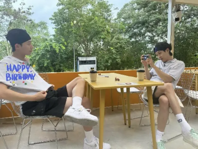 V BTS menampilkan tarian perayaan yang penuh sukacita di hari ulang tahun Park Seo Jun... "Pertemuan Keluarga Wooga"