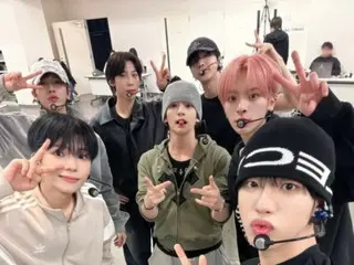 "n.SSign" menyapa menjelang hari pertama tur Jepang mereka... "Besok, akhirnya!"